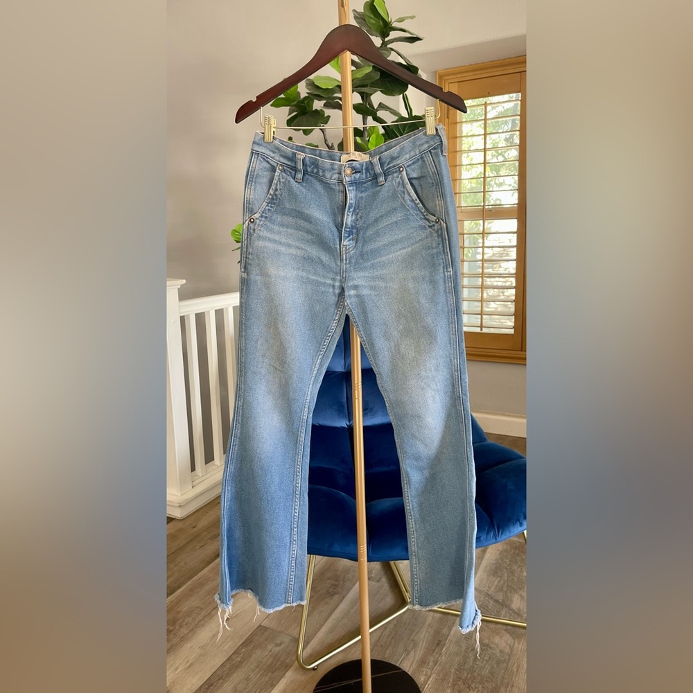 We The Free High Waist Bell Bottom Flare Jeans Women’s Size 28